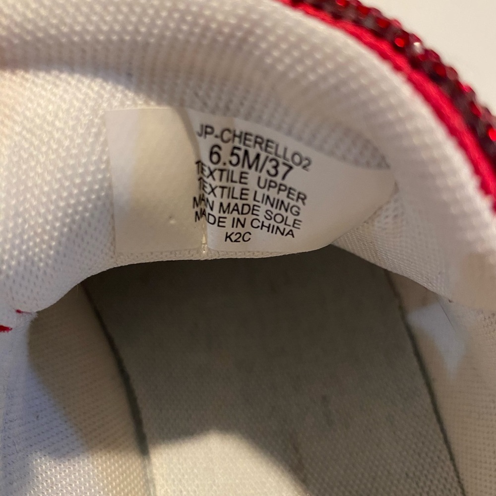 Jessica Simpson Cherello 2 Platform sneakers women’s Red WORN ONLY 3 TIMES